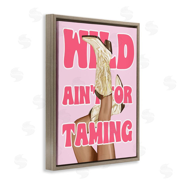 Stupell Industries Ziwei Li | Wild Ain't For Taming Wall Art