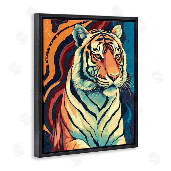 Stupell Industries Ziwei Li | Wild Tiger Painting Wall Art