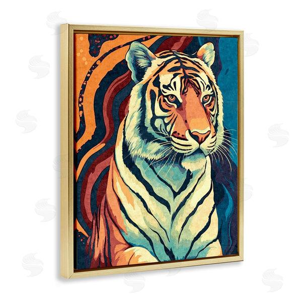 Stupell Industries Ziwei Li | Wild Tiger Painting Wall Art