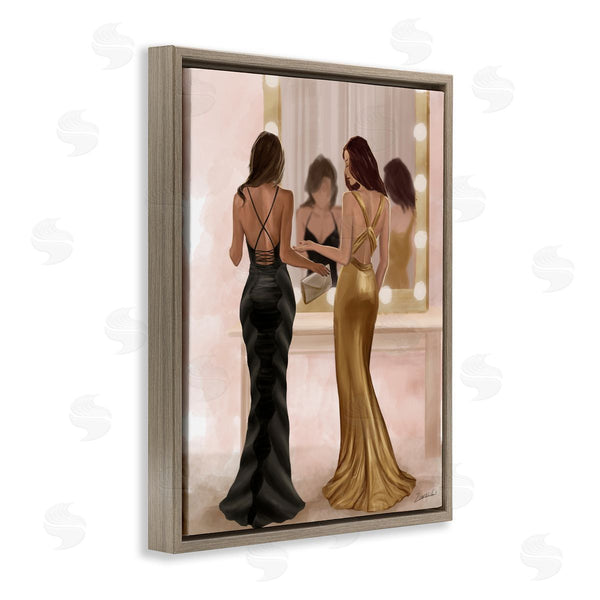 Stupell Industries Ziwei Li | Women In Dresses At Vanity