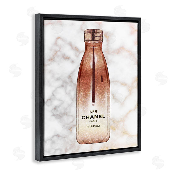 Stupell Industries Ziwei Li | Women's Fashion Water Bottle Over Marble