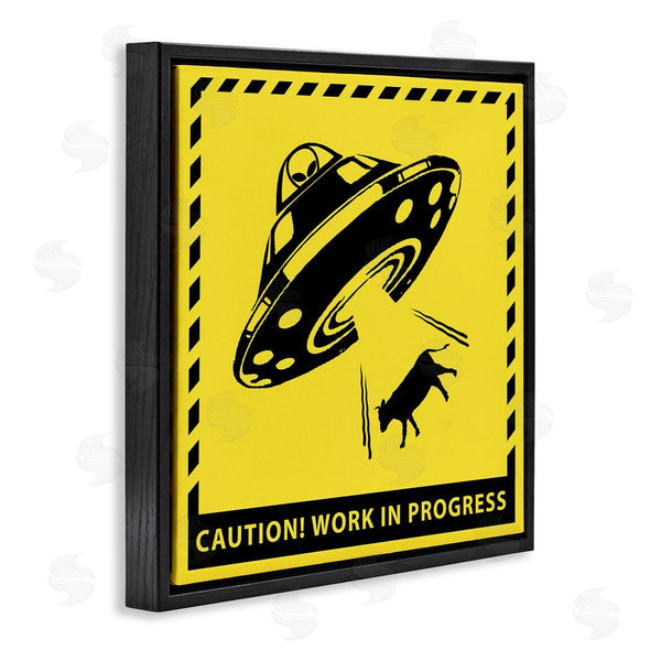 Stupell Industries Ziwei Li | Work In Progress UFO Wall Art