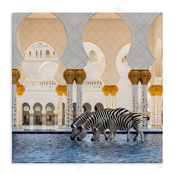 stupell industries Ziwei Li | Zebras in Arabesque Arch